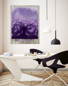 Maleficent by Ryan Ripley on GIANT ART - fuchsia digital drawing