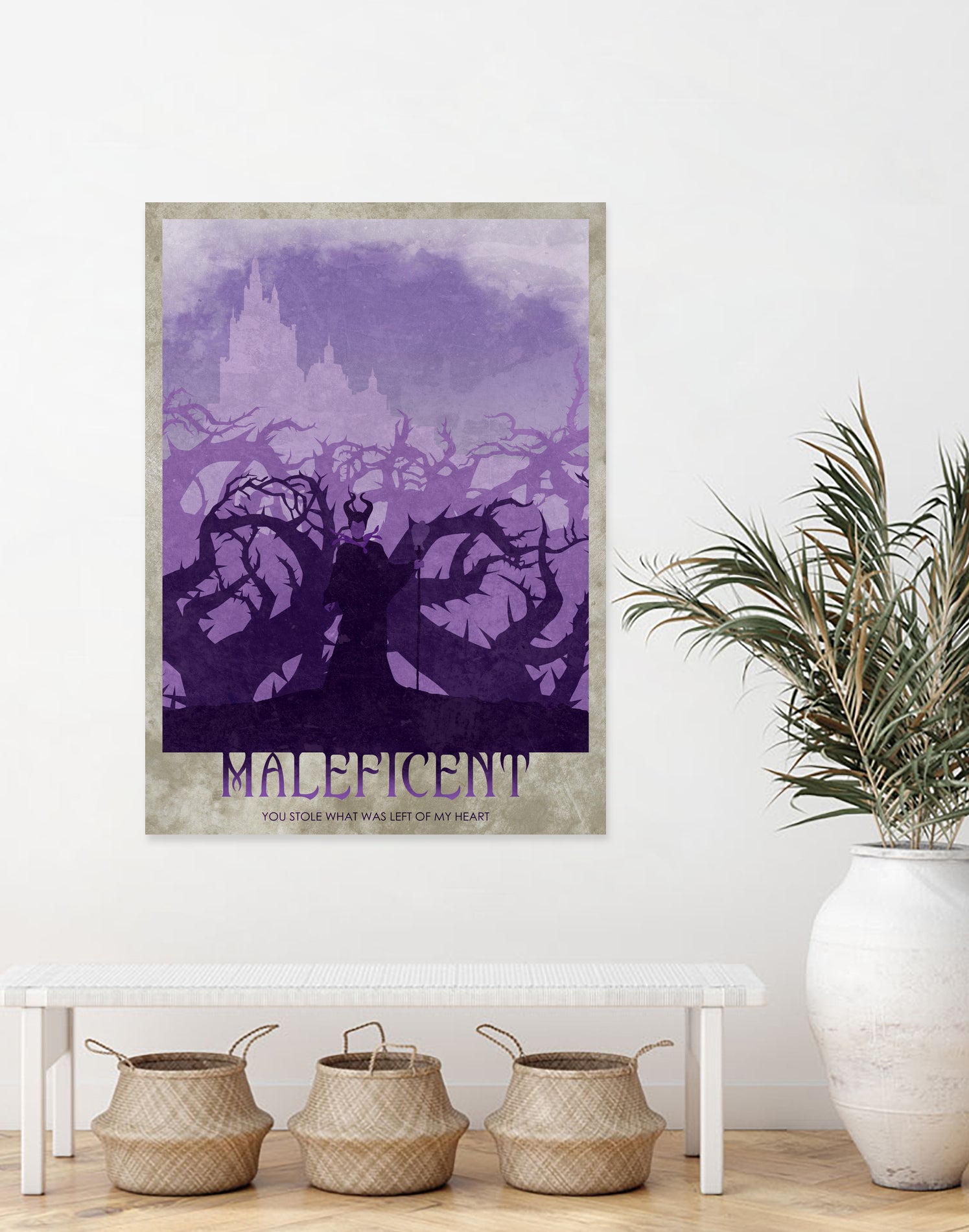 Maleficent by Ryan Ripley on GIANT ART - fuchsia digital drawing