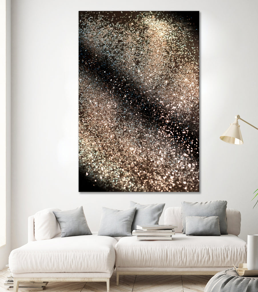 Sparkling GOLD BLACK Lady Glitter #3 #decor #art by Anita & Bella Jantz on GIANT ART - brown photo manipulation