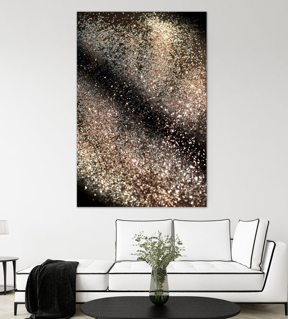 Sparkling GOLD BLACK Lady Glitter #3 #decor #art by Anita & Bella Jantz on GIANT ART - brown photo manipulation