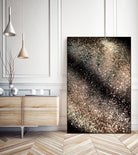 Sparkling GOLD BLACK Lady Glitter #3 #decor #art by Anita & Bella Jantz on GIANT ART - brown photo manipulation