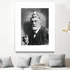 Sigmund Freud by Luca Mendieta on GIANT ART - white photo manipulation