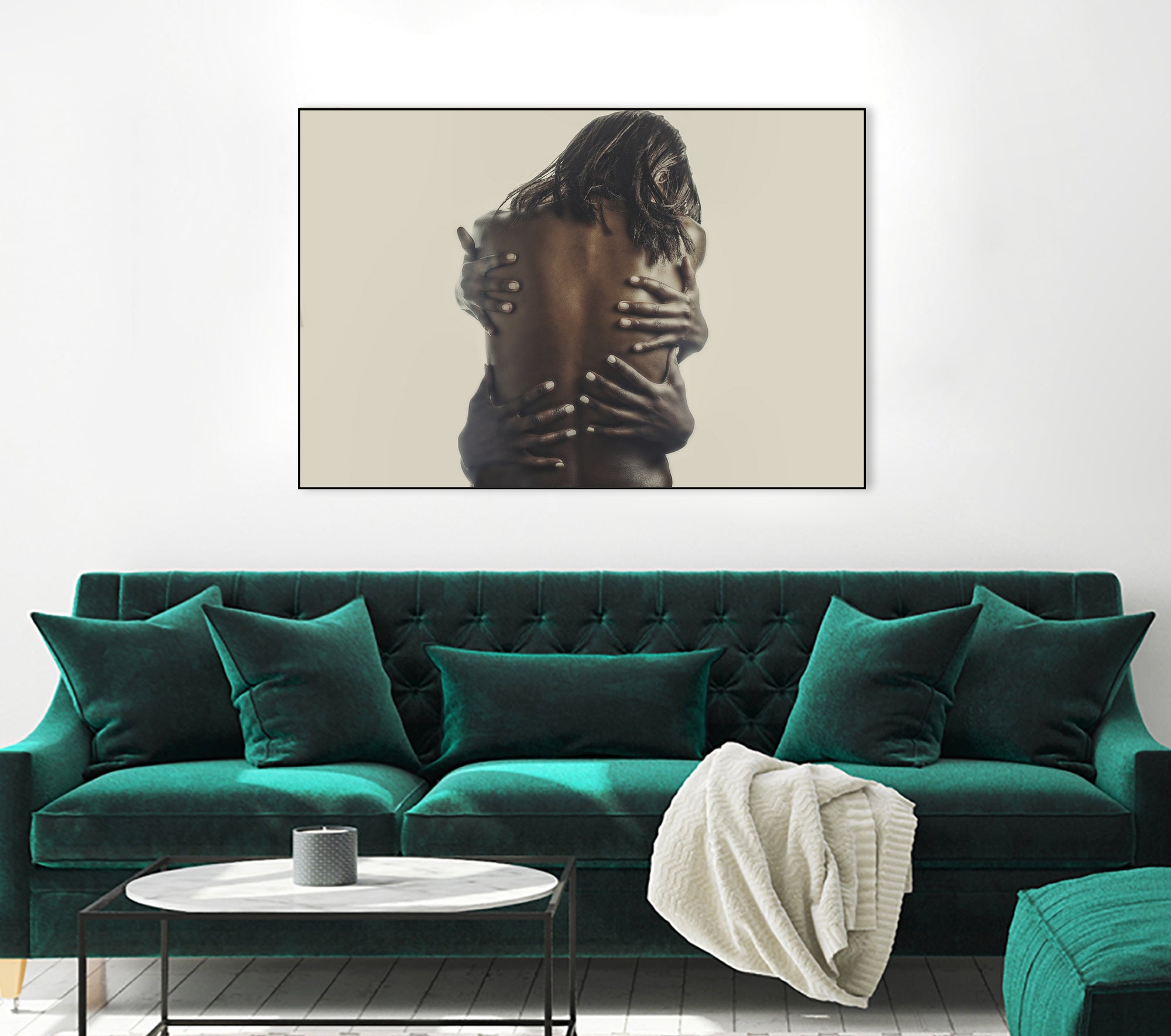 WARM EMBRACE by Izzy MB on GIANT ART - white photo manipulation