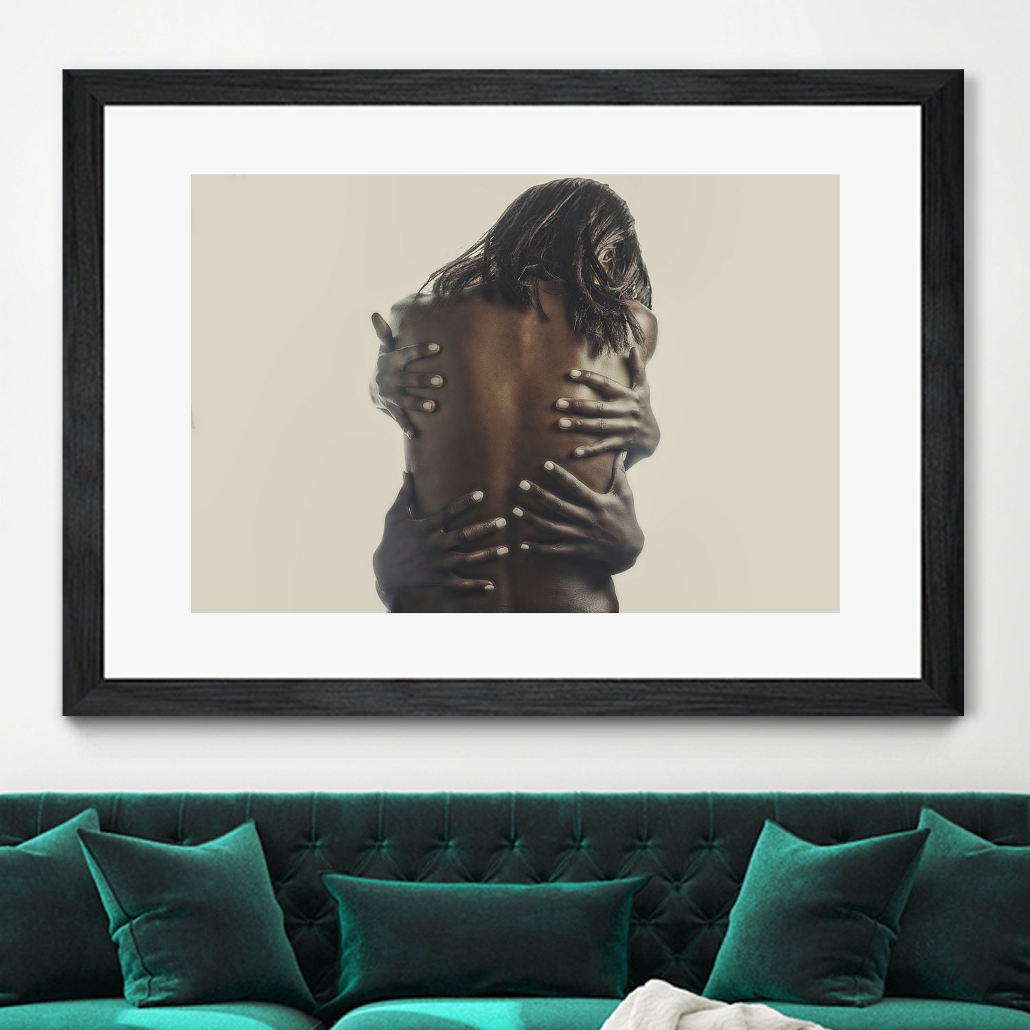 WARM EMBRACE by Izzy MB on GIANT ART - white photo manipulation