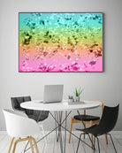 Rainbow Stars Glitter #1 #shiny #decor #art by Anita & Bella Jantz on GIANT ART - yellow photo manipulation