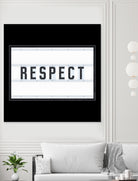 RESPECT – Light Box by Art Frankenberg on GIANT ART - white typography