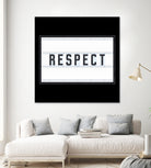 RESPECT – Light Box by Art Frankenberg on GIANT ART - white typography