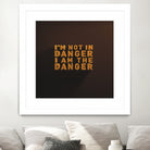 I'm not in danger. I am the danger. by Fábio Vita on GIANT ART - black 3d art