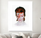 David Bowie Tribute Final by Antoine Dutilh on GIANT ART - white digital painting