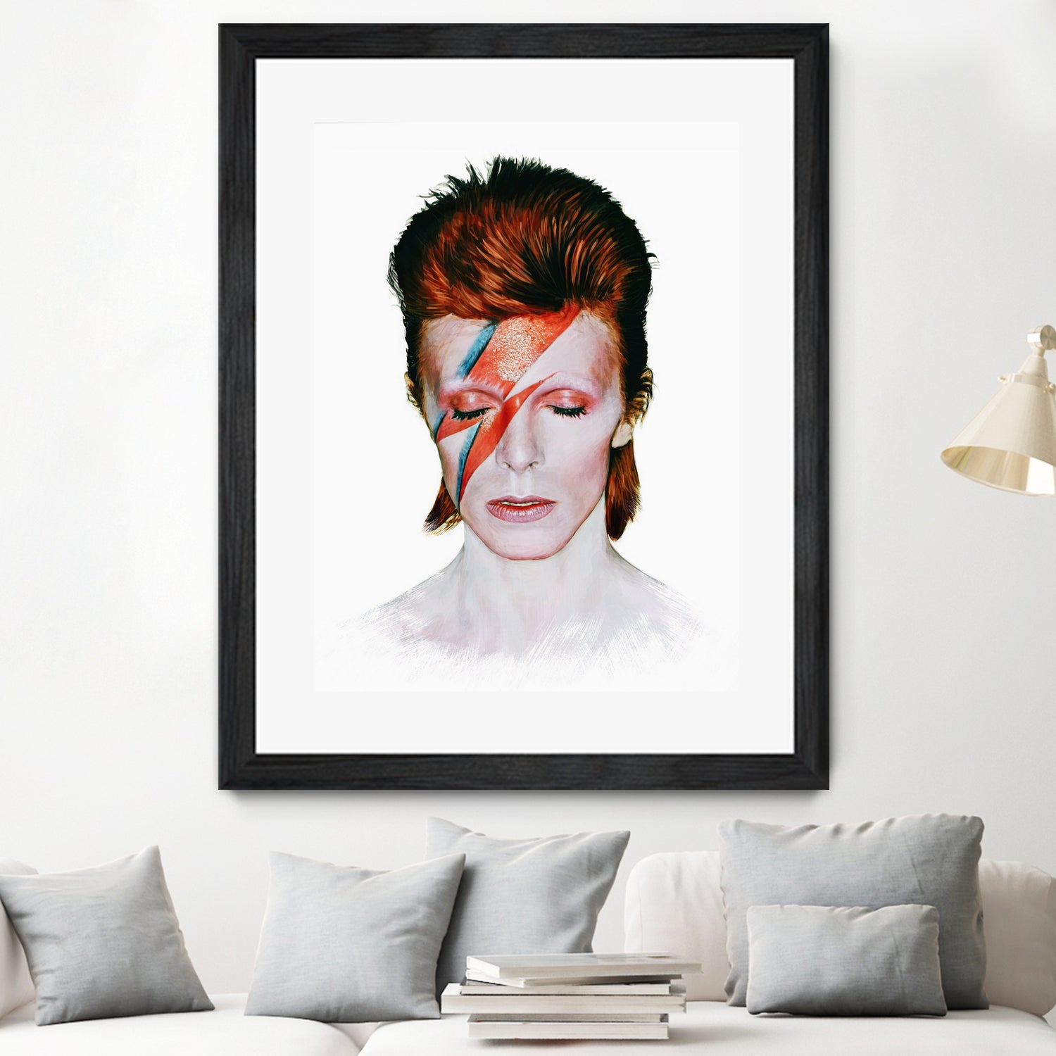 David Bowie Tribute Final by Antoine Dutilh on GIANT ART - white digital painting