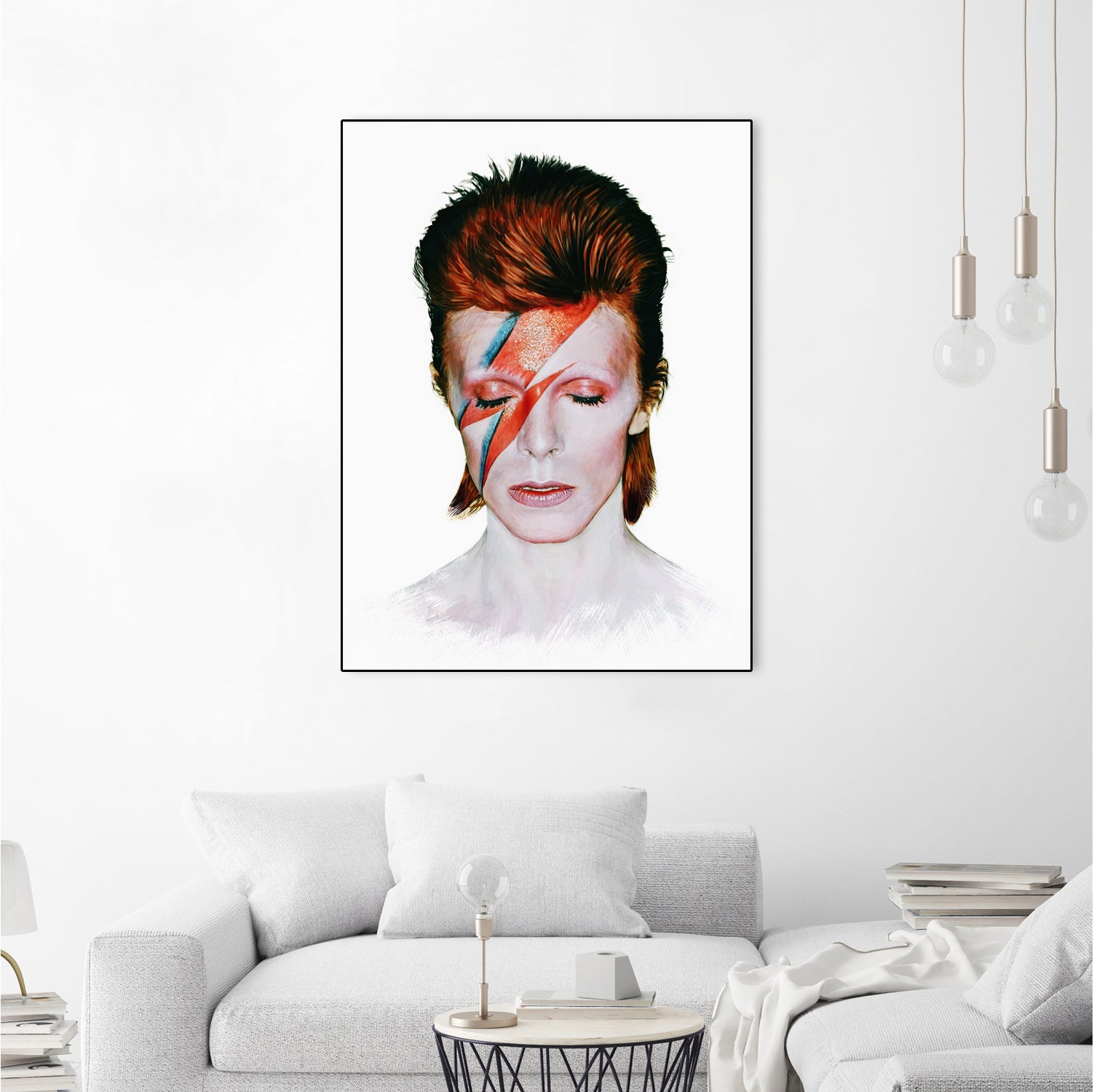 David Bowie Tribute Final by Antoine Dutilh on GIANT ART - white digital painting