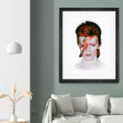 David Bowie Tribute Final by Antoine Dutilh on GIANT ART - white digital painting