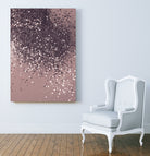 Sparkling Mauve Lady Glitter #3 #shiny #decor #art by Anita & Bella Jantz on GIANT ART - fuchsia photo manipulation