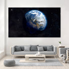 Planet Earth by Mikhail Zhirnov on GIANT ART - blue digital painting