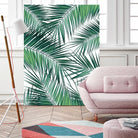 Palm Leaves - Green Cali Vibes #2 #tropical #decor #art by Anita & Bella Jantz on GIANT ART - green photo illustration