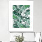 Palm Leaves - Green Cali Vibes #2 #tropical #decor #art by Anita & Bella Jantz on GIANT ART - green photo illustration