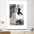 Renoir's Dance at Bougival & Fred Astaire by Luigi Tarini on GIANT ART - gray photo manipulation