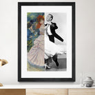 Renoir's Dance at Bougival & Fred Astaire by Luigi Tarini on GIANT ART - gray photo manipulation