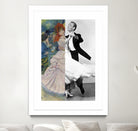 Renoir's Dance at Bougival & Fred Astaire by Luigi Tarini on GIANT ART - gray photo manipulation