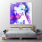 Dave Gahan by DARIA GRACHEVA on GIANT ART - fuchsia digital painting