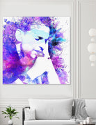 Dave Gahan by DARIA GRACHEVA on GIANT ART - fuchsia digital painting