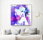 Dave Gahan by DARIA GRACHEVA on GIANT ART - fuchsia digital painting