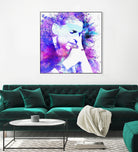 Dave Gahan by DARIA GRACHEVA on GIANT ART - fuchsia digital painting