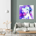 Dave Gahan by DARIA GRACHEVA on GIANT ART - fuchsia digital painting