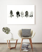 Tacones by Herenia González Zúñiga on GIANT ART - white mixed media