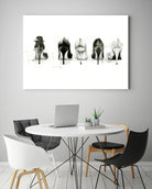 Tacones by Herenia González Zúñiga on GIANT ART - white mixed media