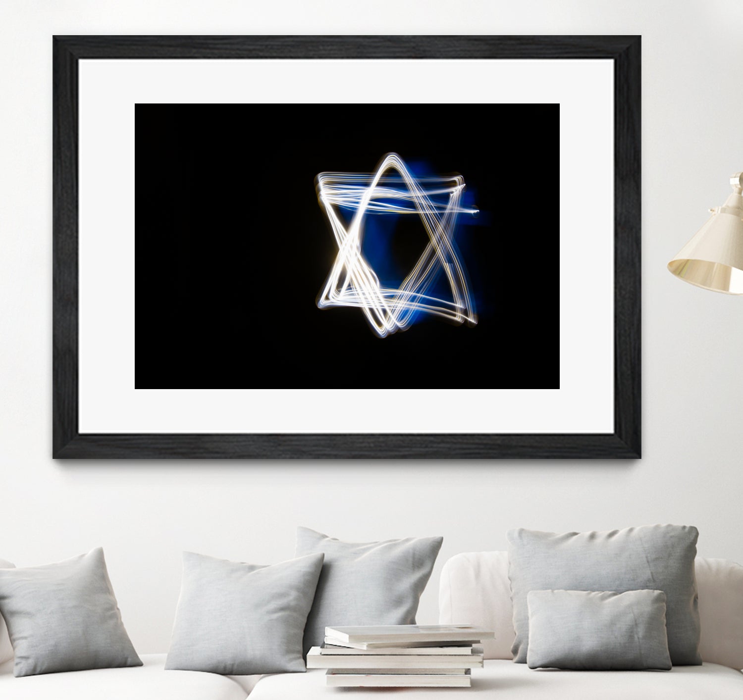 Shield of David by Maor Winetrob on GIANT ART - blue processing/programming