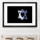 Shield of David by Maor Winetrob on GIANT ART - blue processing/programming