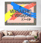 It's Versace not Versaci by Oksana Pinchuk on GIANT ART - orange digital painting