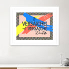 It's Versace not Versaci by Oksana Pinchuk on GIANT ART - orange digital painting