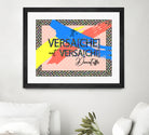 It's Versace not Versaci by Oksana Pinchuk on GIANT ART - orange digital painting