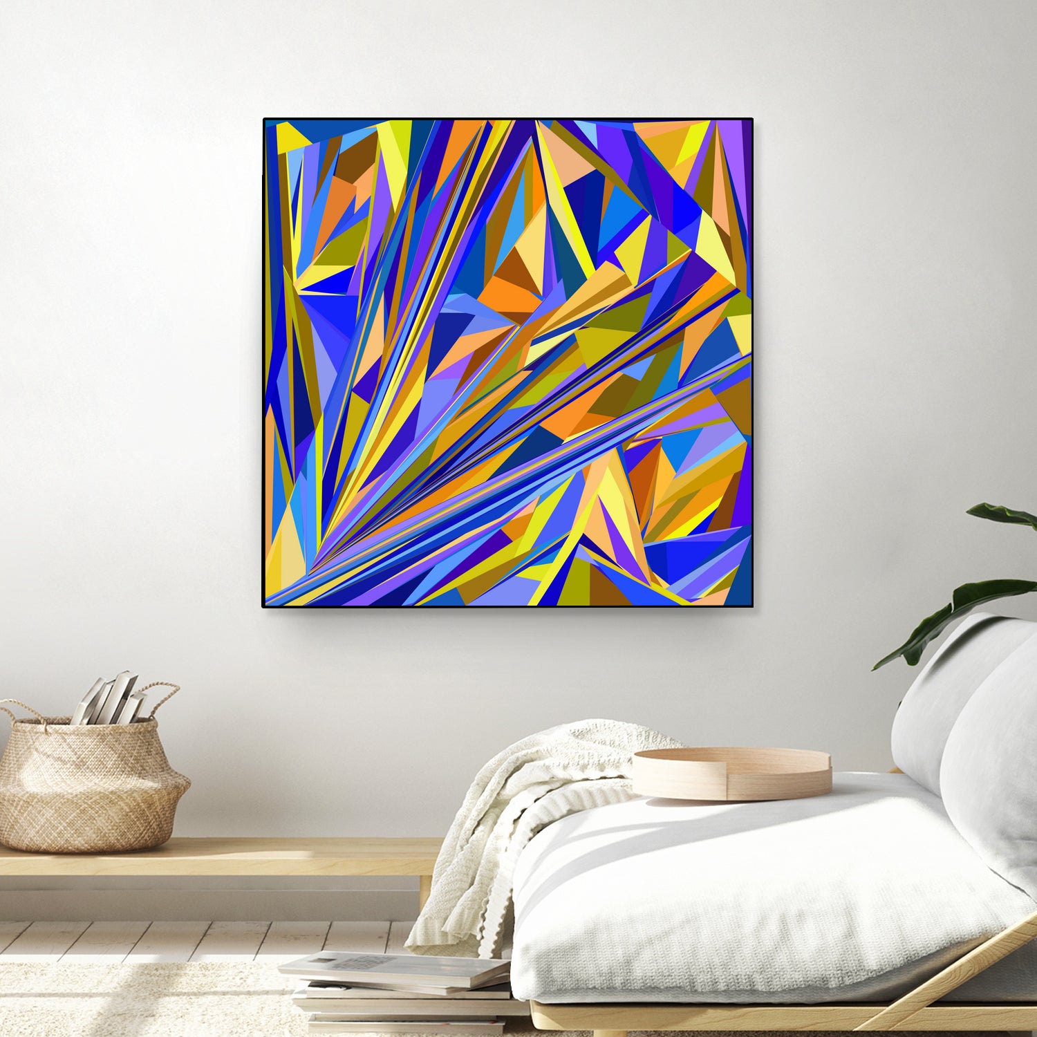 Kandinsky geometry by Dmitry Chernov on GIANT ART - orange digital drawing