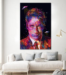 PoP Fox Mulder by Alessandro Pautasso on GIANT ART - black digital painting