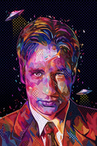 PoP Fox Mulder by Alessandro Pautasso on GIANT ART - black digital painting