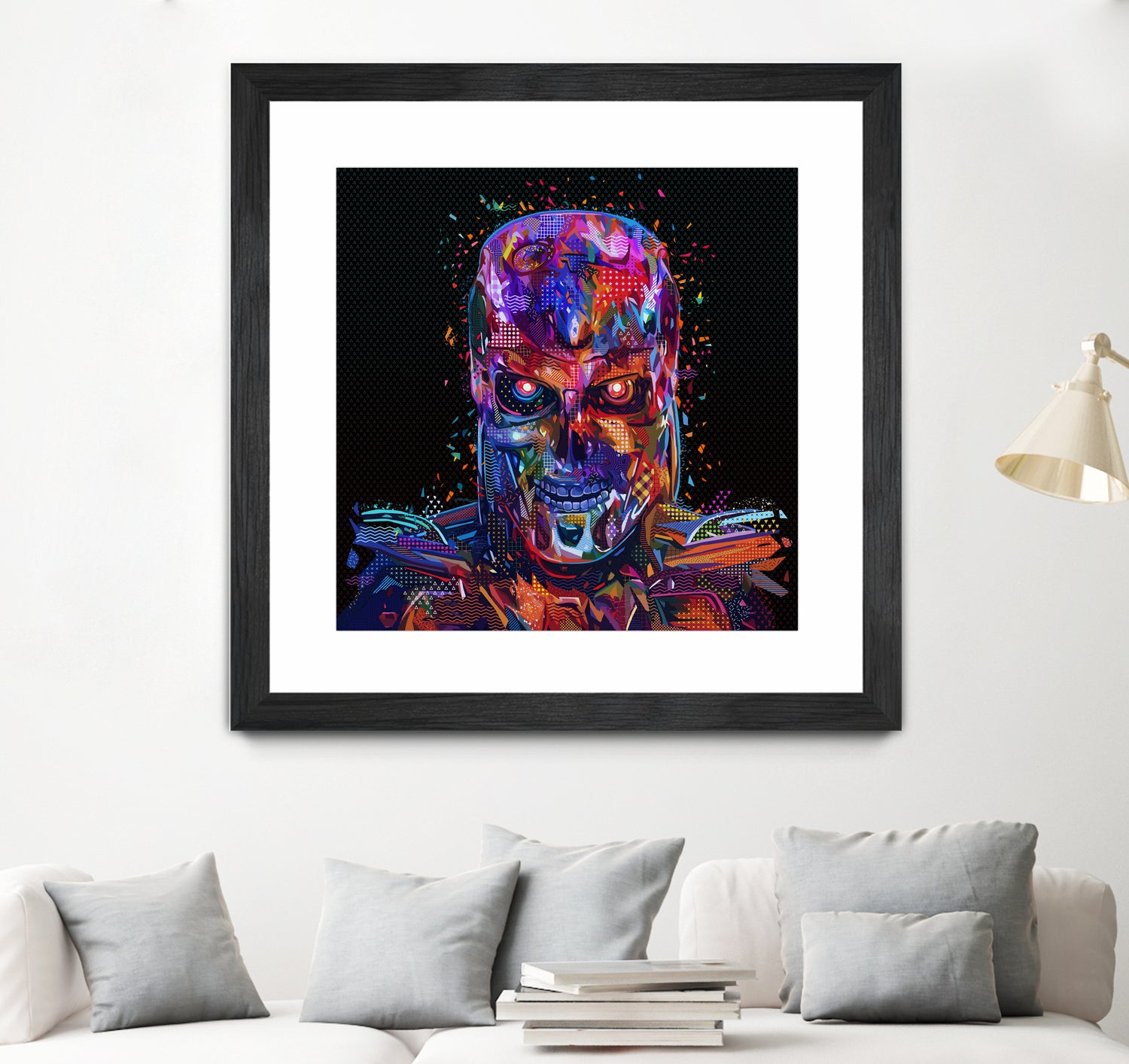 Pop Terminator by Alessandro Pautasso on GIANT ART - black digital painting