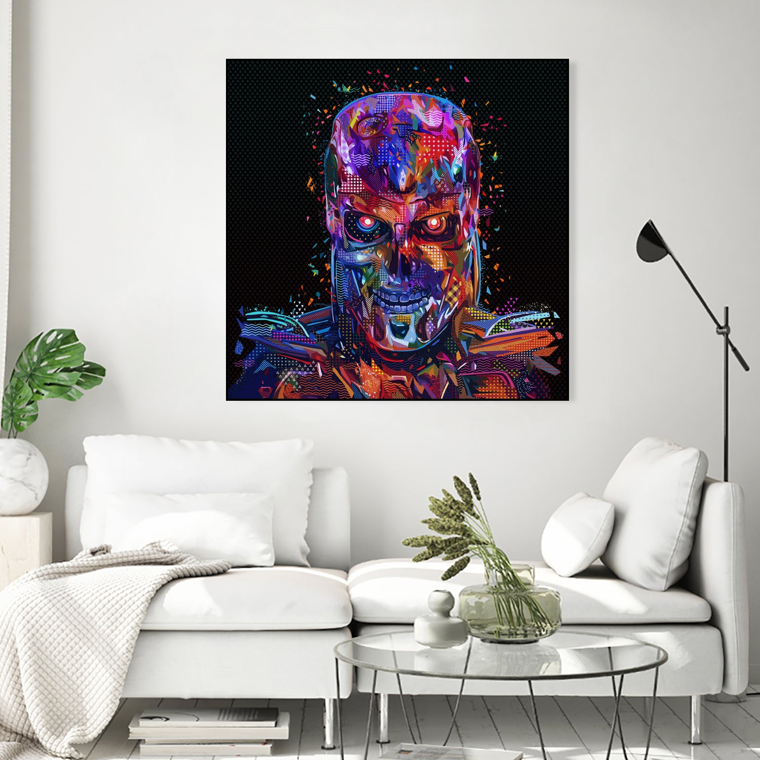 Pop Terminator by Alessandro Pautasso on GIANT ART - black digital painting