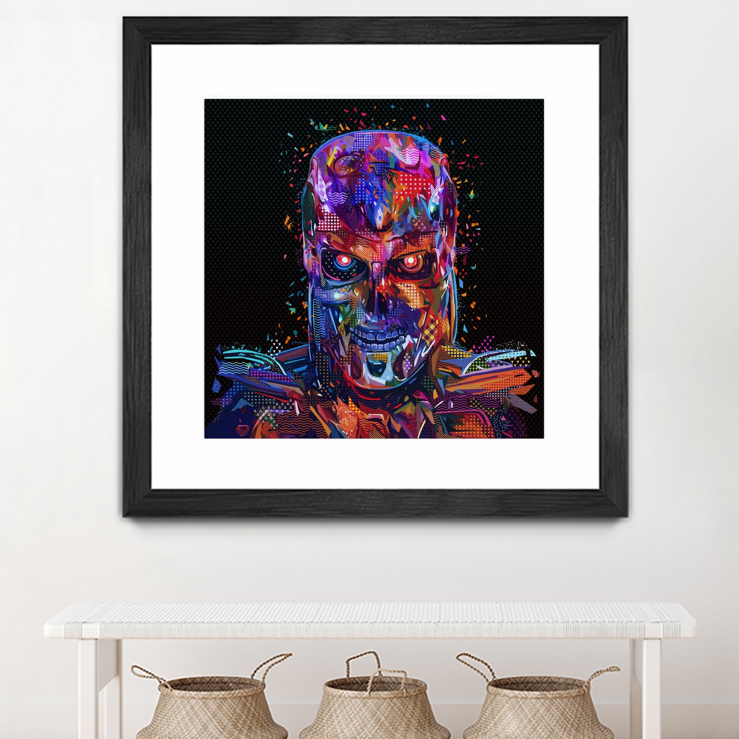 Pop Terminator by Alessandro Pautasso on GIANT ART - black digital painting