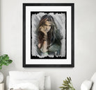 Sebastian Bach - Skid Row by Claudio Tosi on GIANT ART - blue digital painting