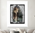 Sebastian Bach - Skid Row by Claudio Tosi on GIANT ART - blue digital painting