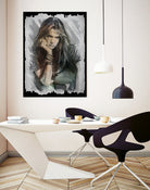 Sebastian Bach - Skid Row by Claudio Tosi on GIANT ART - blue digital painting