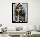 Sebastian Bach - Skid Row by Claudio Tosi on GIANT ART - blue digital painting