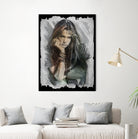 Sebastian Bach - Skid Row by Claudio Tosi on GIANT ART - blue digital painting