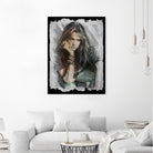 Sebastian Bach - Skid Row by Claudio Tosi on GIANT ART - blue digital painting