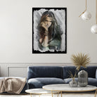 Sebastian Bach - Skid Row by Claudio Tosi on GIANT ART - blue digital painting