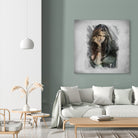 Sebastian Bach - Skid Row by Claudio Tosi on GIANT ART - blue digital painting
