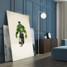 Girl Smash by Jason Ratliff on GIANT ART - green digital painting